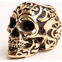 Бусина Triball Skull, мельхиор купить в Петрозаводске