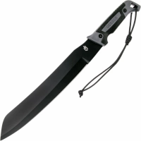 Мачете Gerber — Gator Golok Machete, сталь 65MN Carbon Steel Black Finish, рукоять ударопрочный пластик купить в Петрозаводске