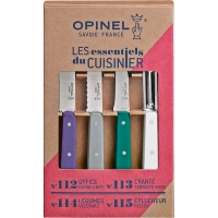 Набор ножей Opinel Les Essentiels Art deco, нержавеющая сталь, (4 шт) купить в Петрозаводске