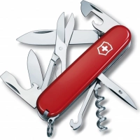 Нож перочинный Victorinox Climber, сталь X55CrMo14, рукоять Cellidor®, красный купить в Петрозаводске