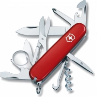 Нож перочинный Victorinox Explorer, сталь X55CrMo14, рукоять Cellidor®, красный купить в Петрозаводске