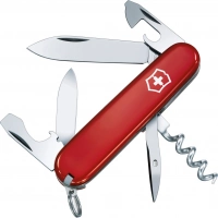 Нож перочинный Victorinox Tourist, сталь X55CrMo14, рукоять Cellidor®, красный купить в Петрозаводске