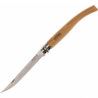 Нож складной филейный Opinel №12 VRI Folding Slim Beechwood, сталь Sandvik 12C27, рукоять бук, 000518 купить в Петрозаводске