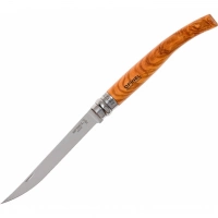 Нож складной филейный Opinel №12 VRI Folding Slim Olivewood, сталь Sandvik 12C27, рукоять из оливкового дерева, 001145 купить в Петрозаводске