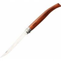 Нож складной филейный Opinel №15 VRI Folding Slim Bubinga, сталь Sandvik 12C27, рукоять из дерева бубинго, 243150 купить в Петрозаводске