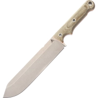 Нож White River FIRECRAFT 7 StoneWash, сталь CPM S35VN, рукоять серо-зеленая микарта, чехол Kydex купить в Петрозаводске