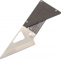 Складной нож Daggerr Cardknife Blue, сталь 8cr13mov, рукоять титан/карбон купить в Петрозаводске