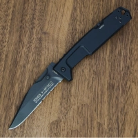 Складной нож Extrema Ratio M.P.C. (Multi Purpose Compact) Black, сталь Bhler N690, рукоять черный антикородал (алюминиевый сплав) купить в Петрозаводске