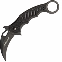 Складной нож Fox Karambit, сталь N690, рукоять стеклотекстолит G-10, чёрный купить в Петрозаводске