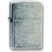 Зажигалка ZIPPO Antique Silver Plate, латунь с покрытием ™Plate, серебристый, матовая, 36х12×56 мм купить в Петрозаводске