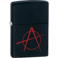 Зажигалка ZIPPO Classic А с покрытием Black Matte, латунь/сталь, чёрная, матовая, 36x12x56 мм купить в Петрозаводске